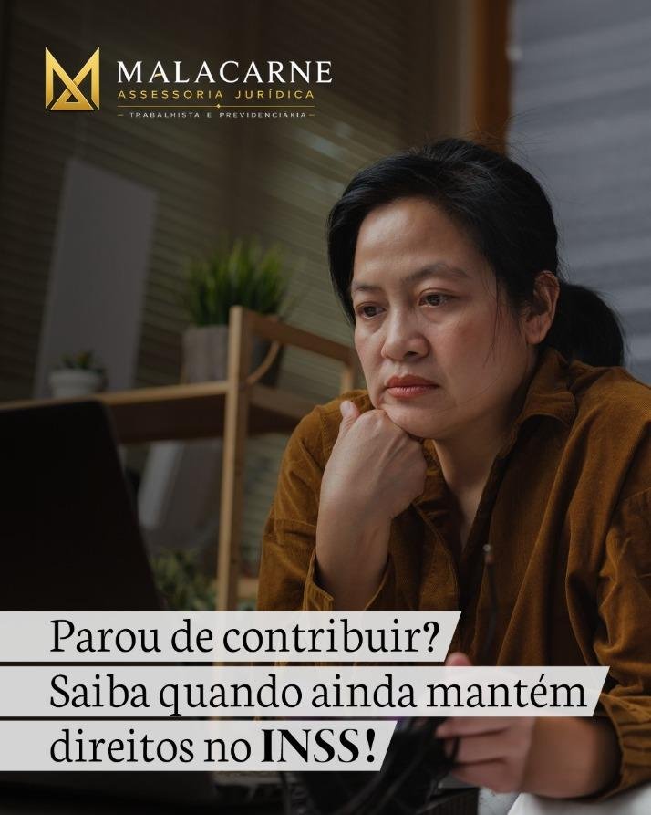 Parou de contribuir? Saiba quando ainda mantém direitos no INSS.